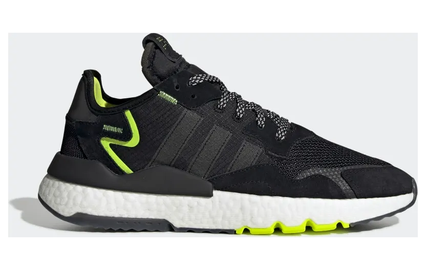 Adidas Nite Jogger ‘Black Solar Yellow’ Core Black/Core Black/Solar Yellow (EG7409)