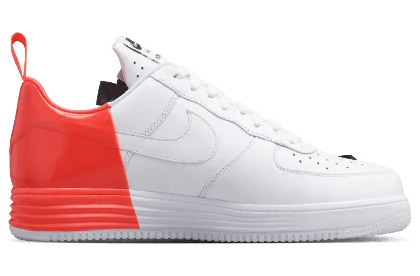 Nike Acronym x Lunar Force 1 Sp ‘Zip’ White/Bright Crimson (698699-116)