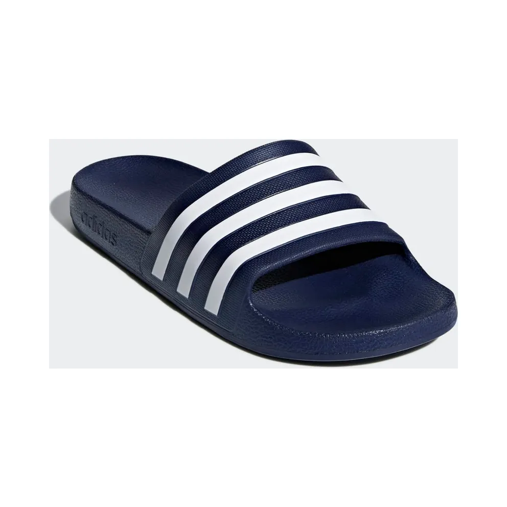 Adidas Adilette Aqua Slides Dark Blue / Cloud White / Dark Blue (F35542)