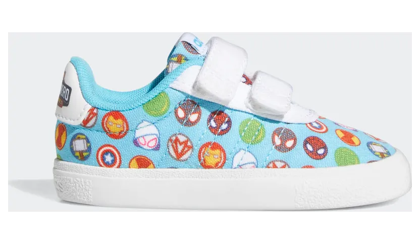 adidas x Marvel Super Hero Adventures Vulc Raid3r Cloud White / Bright Cyan / Bright Cyan (GY5526)