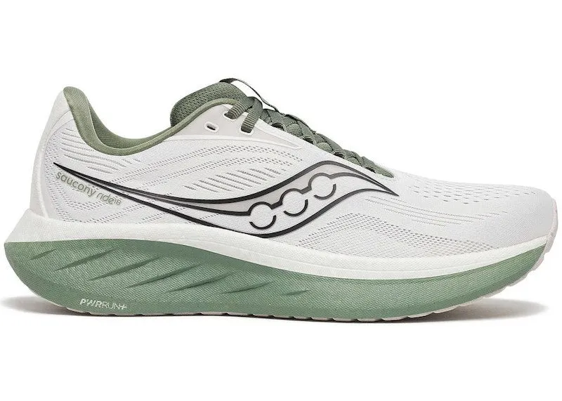 Saucony Ride 18 White Olivine (S21000-138)