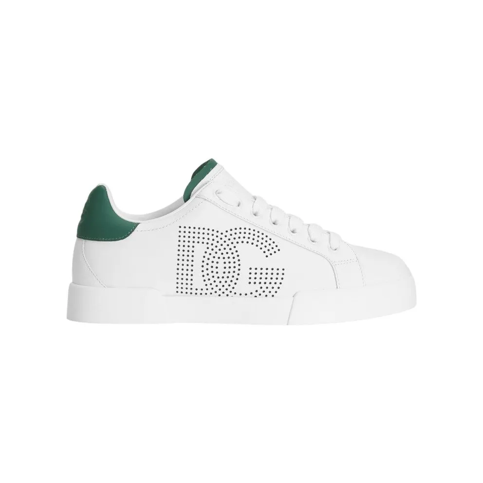 Dolce & Gabbana Sneaker Portofino White Green (CS2277AV0668N102)