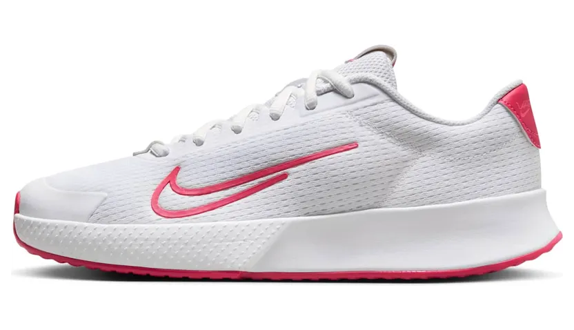 Nike Court Vapor Lite 2 HC White Hot Punch Crimson Tint Aster Pink (DV2019-108)