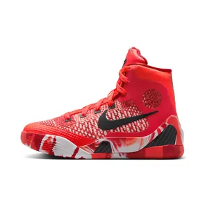 Nike Kobe 9 Elite GS Christmas “Bright Crimson / White / Black” (HJ9446-600)