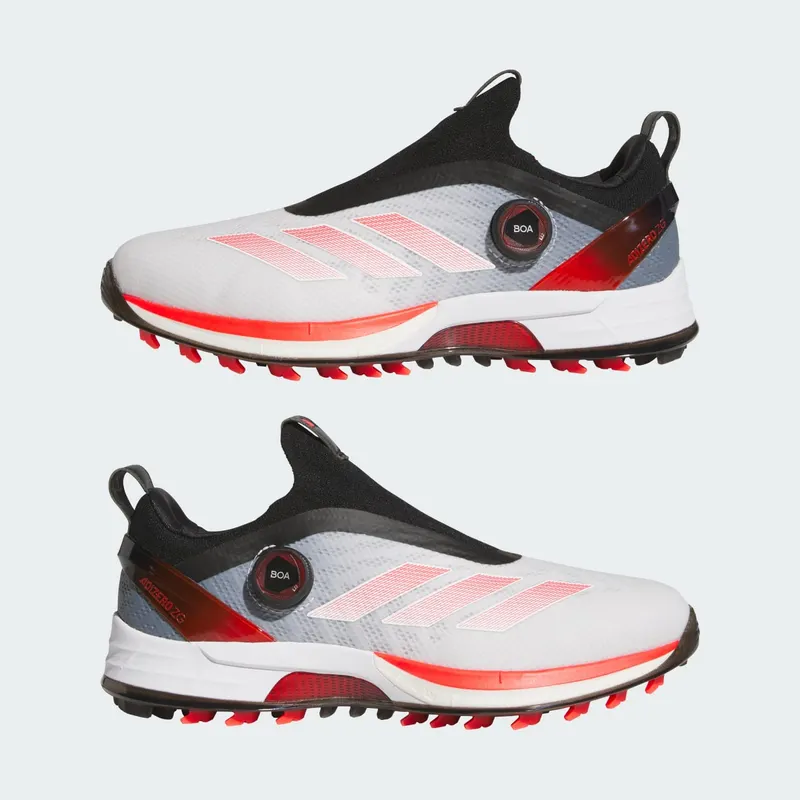 adidas Adizero ZG BOA Spikeless Golf Cloud White Lucid Red (IH9896)