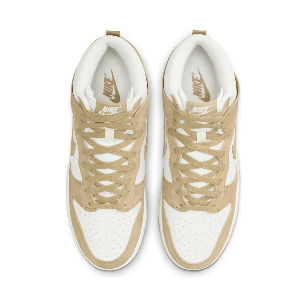 Nike Dunk Hi Retro PRM “Tan Suede” (DQ7679-001)