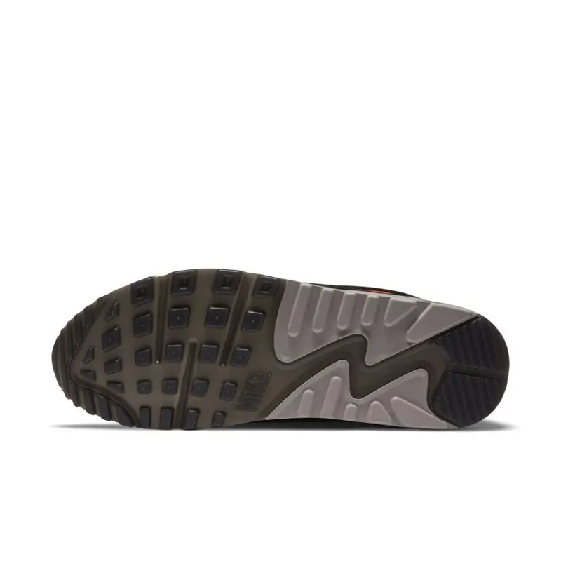 Nike Air Max 90 3M Pack Light Bone Light Bone/Black-Total Orange (CZ2975-001)