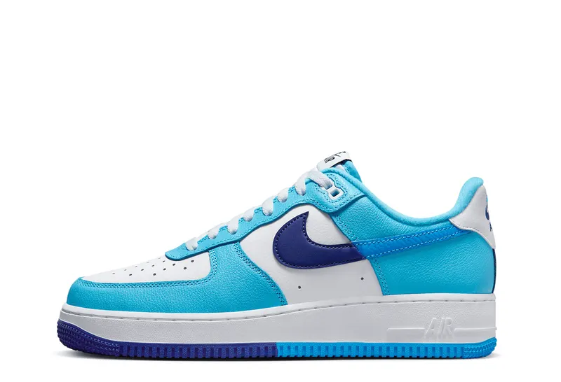 Nike Air Force 1 Low ’07 LV8 Split Light Photo Blue Deep Royal (DZ2522-100)