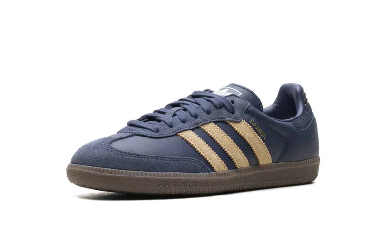 Adidas SAMBA OG “Shadow Navy Golden Beige” (JR0894)