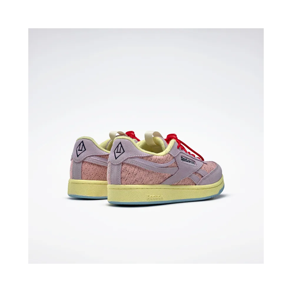 Reebok De Animals Observatory Club C Revenge Shoes Quartz / Luna Pink / Filtered Yellow
