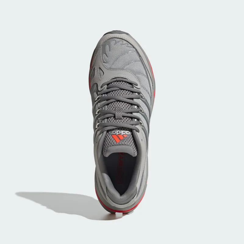 Adidas Adistar HRMY Grey Two / Silver Metallic / Solar Red (JQ8744)