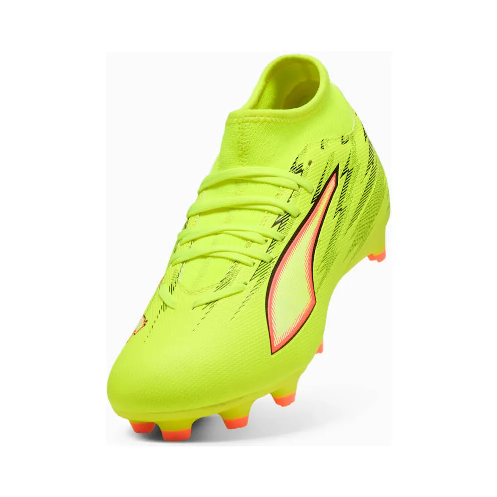 Puma Ultra 6 Play+ FG/AG Yellow Alert Black Glowing Red Lime Squeeze (108707-01)