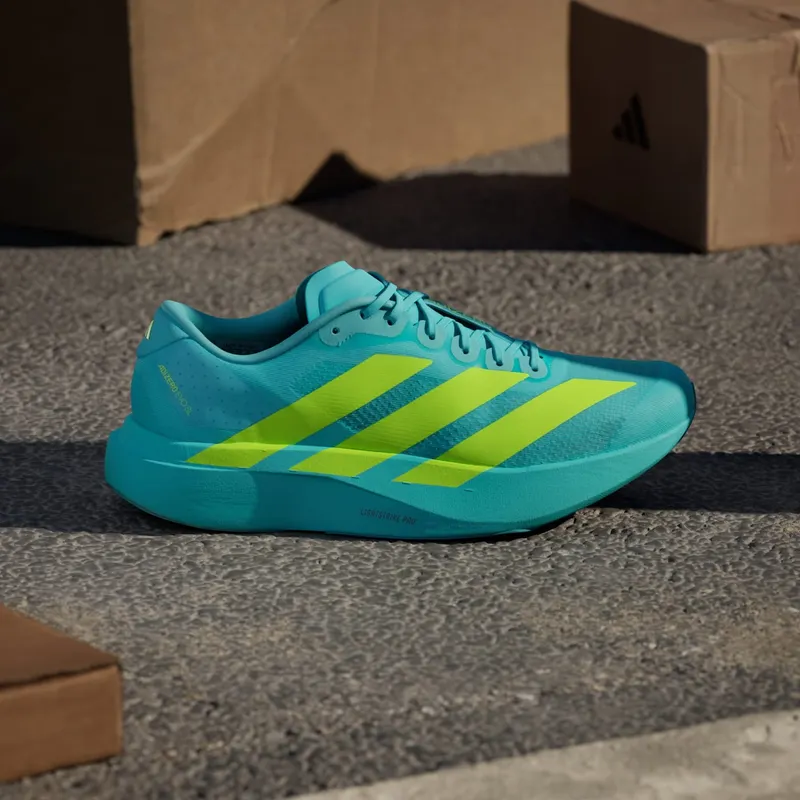 adidas Adizero Evo SL Flash Aqua Lucid Lemon (JS4506)