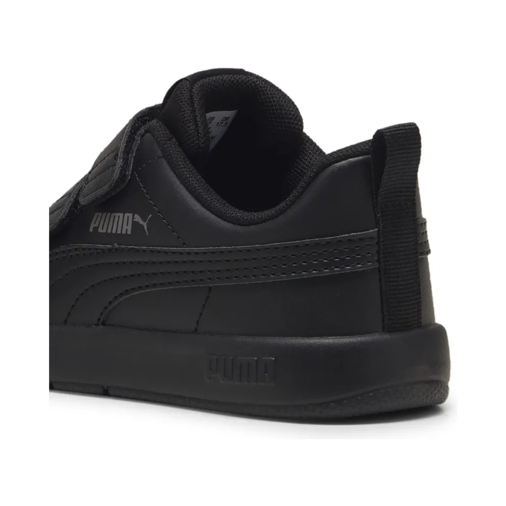 Puma Courtflex V3 “Puma Black / Puma Black / Cast Iron” (397642_01)