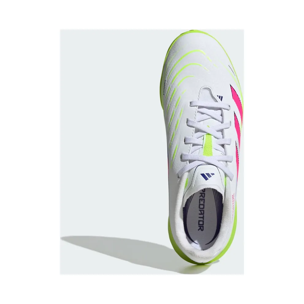 adidas Predator League Turf Cloud White Lucid Pink Lucid Lemon (ID3801)