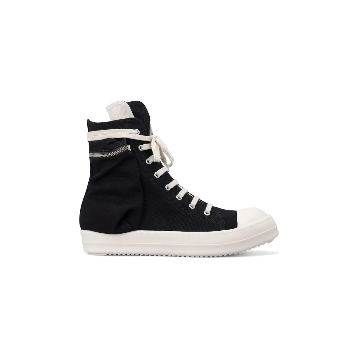 Rick Owens DRKSHDW Temple Cargo Sneaks Black Milk (DU01F4801-DO-911)