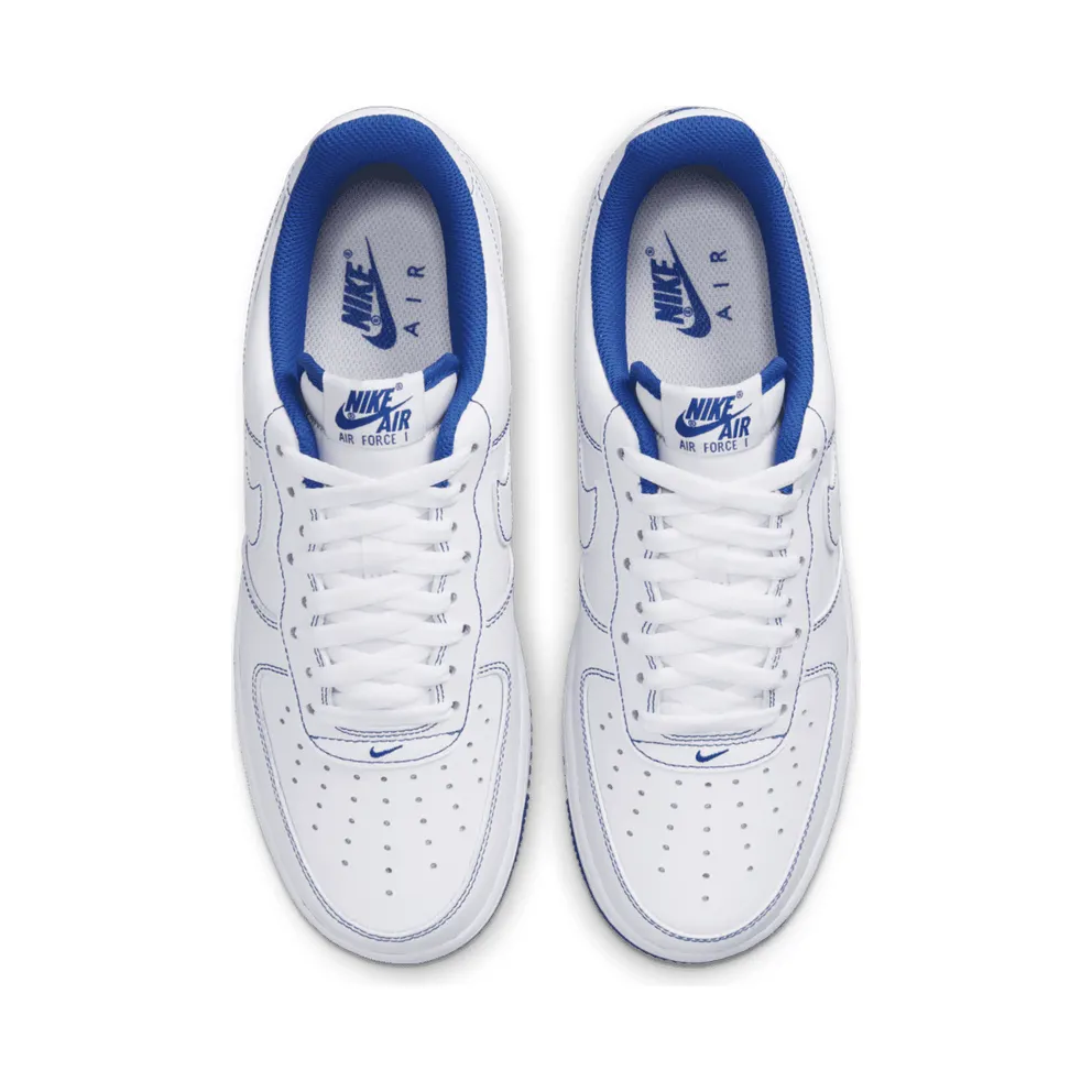 Nike Air Force 1 Low 07 White Game Royal (CV1724-101)