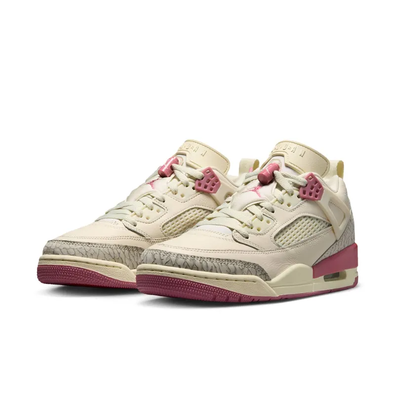 Jordan Spiz’ike Low – “Pale Ivory / Track Red / Coconut Milk / Desert Berry” (IR1836-103)
