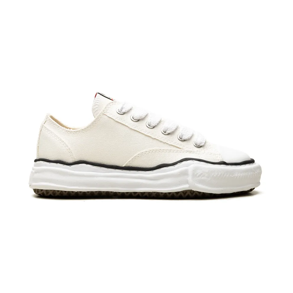 Maison Mihara Yasuhiro Peterson OG Sole Canvas Low “White” (A01FW702-WHT)