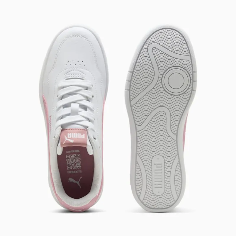 Puma Court Lally White – Pink (402304-07)