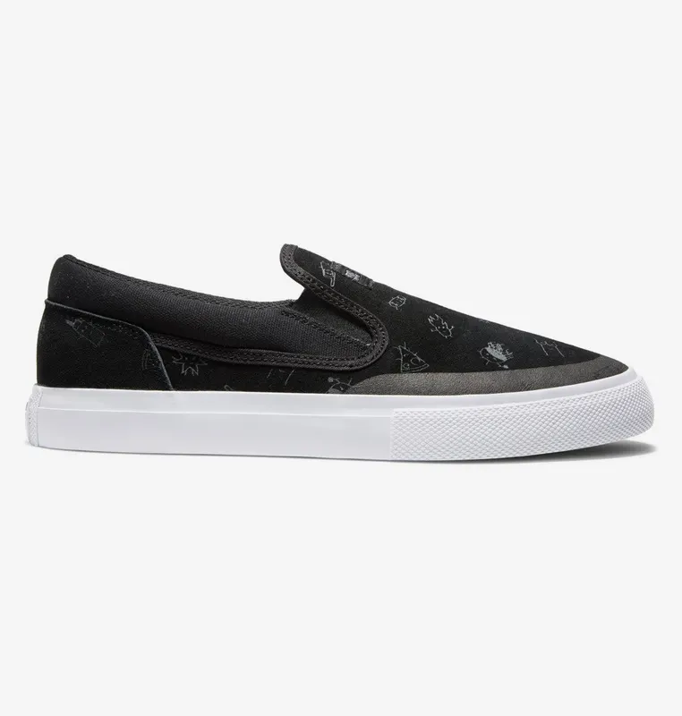 DC Manual Slip-On Wes Black (ADYS300674xkks)