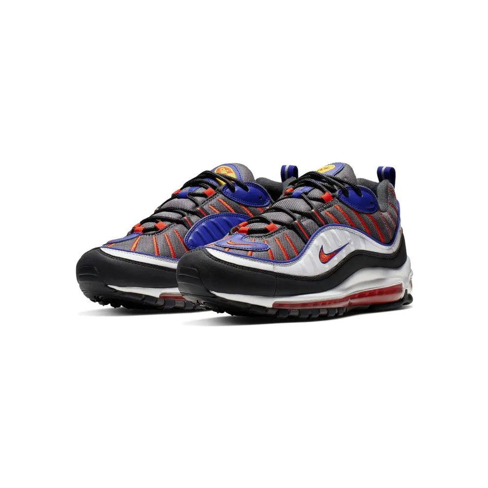 Nike Air Max 98 Gunsmoke Team Orange Gunsmoke/Team Orange-Laser Orange-White (640744-012)