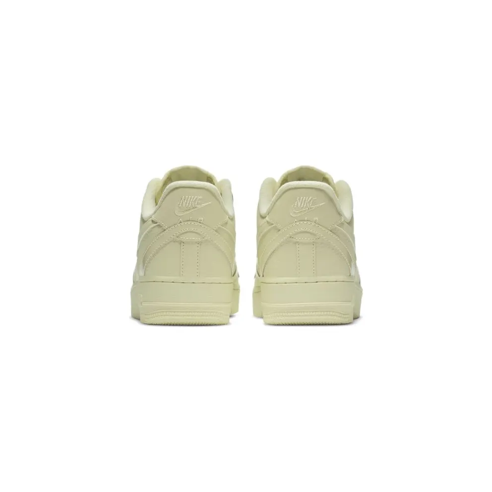 Nike Air Force 1 Low Misplaced Swooshes Pale Yellow Pale Yellow/Pale Yellow-Pale Yellow (CK7214-700)