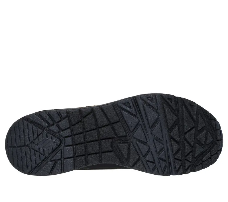 Skechers JGoldcrown: UNO – Golden Heart Sneaker Black/Gold