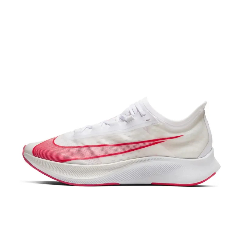 Nike Zoom Fly 3 White Laser Crimson White/Metallic Summit White-Laser Crimson (AT8240-101)