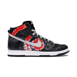 Nike HUF x Dunk High Pro SB ‘Tie-Dye’ White/Neutral Grey-Black (305050-102)