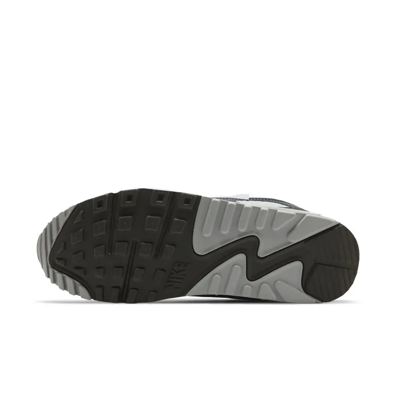 Nike Air Max 90 White Grey Obsidian White/Light Smoke Grey-Particle Grey-Obsidian (CT4352-100)