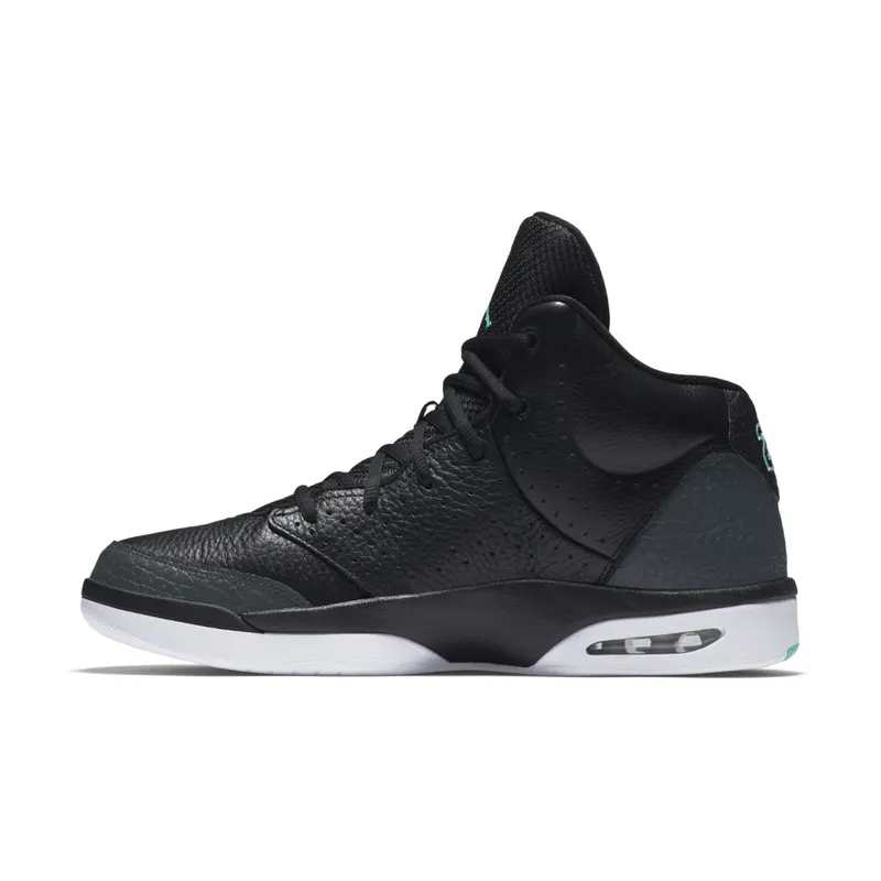 Jordan Flight Tradition Black/Hyper Turquoise-White Black/Hyper Turquoise-White (819472-004)