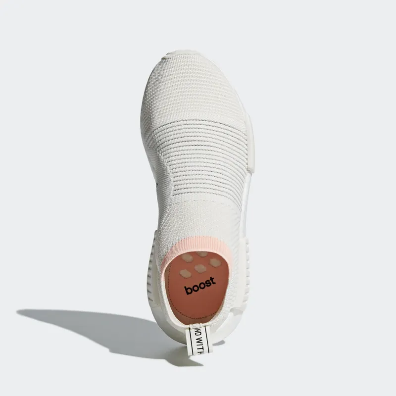 adidas  NMD CS1 White Clear Orange (W) Running White/Running White/Clear Orange (AQ1136)