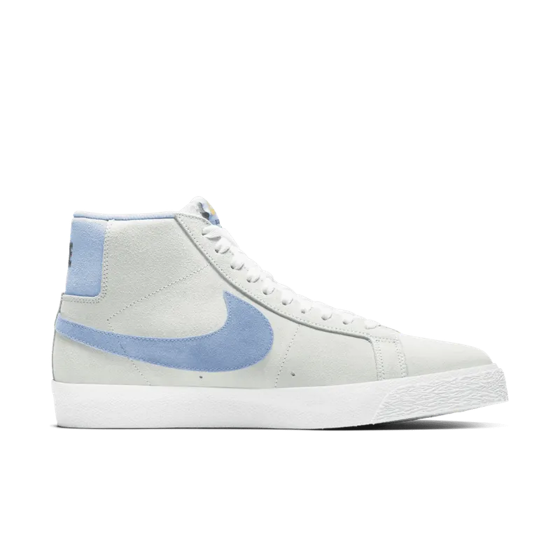 Nike SB Blazer Mid Soft Grey Baby Blue (864349-008)