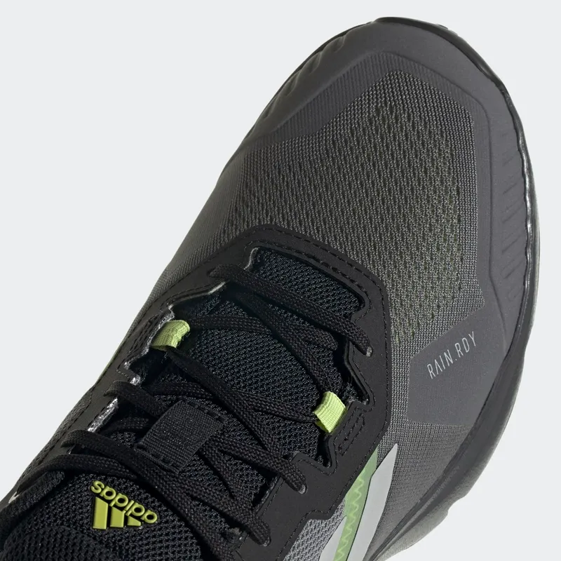 Adidas Terrex Soulstride RAIN.RDY Trail Running Grey Four / Grey Two / Pulse Lime (GZ9032)