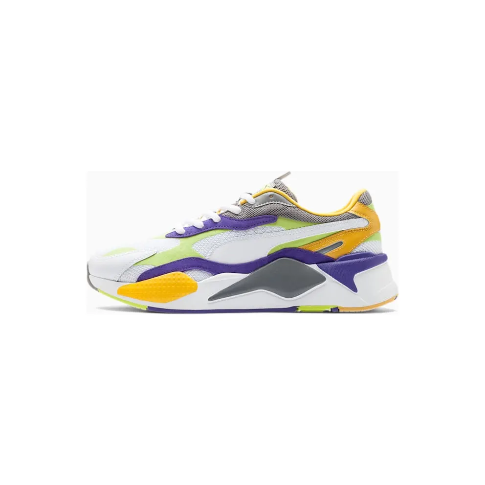 Puma RS-X3 Level Up White Puma White/Lime Punch (373169-01)