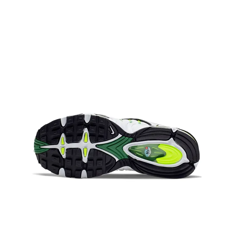 Nike Air Max Tailwind 4 White Volt Black (GS) White/Volt-Black-Aloe Verde-White (BQ9810-100)