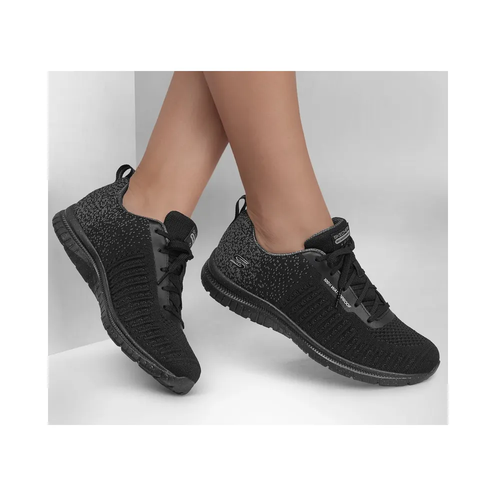Skechers Virtue Dryspell Waterproof Vegan “Black / Charcoal” (104449BKCC)
