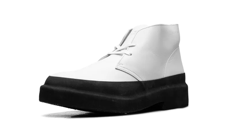 Clarks Originals Desert Galosh “White Leather” (26156082)
