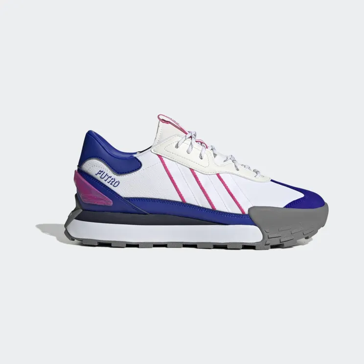 adidas Futro Mixr Cloud White / Light Blue / Lucid Fuchsia (HQ4574)