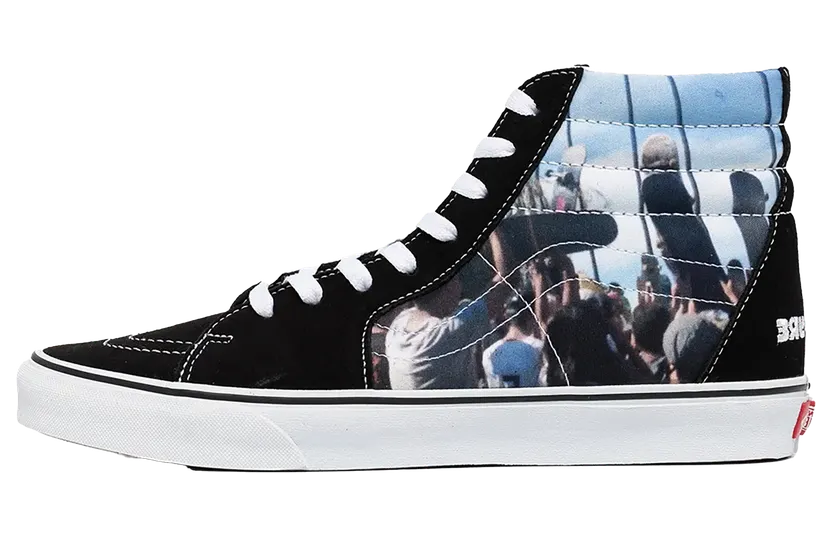 VANS Vans X Moca Frances Stark Sk8-hi Schoenen Zwart (VN0A5KRHA55)