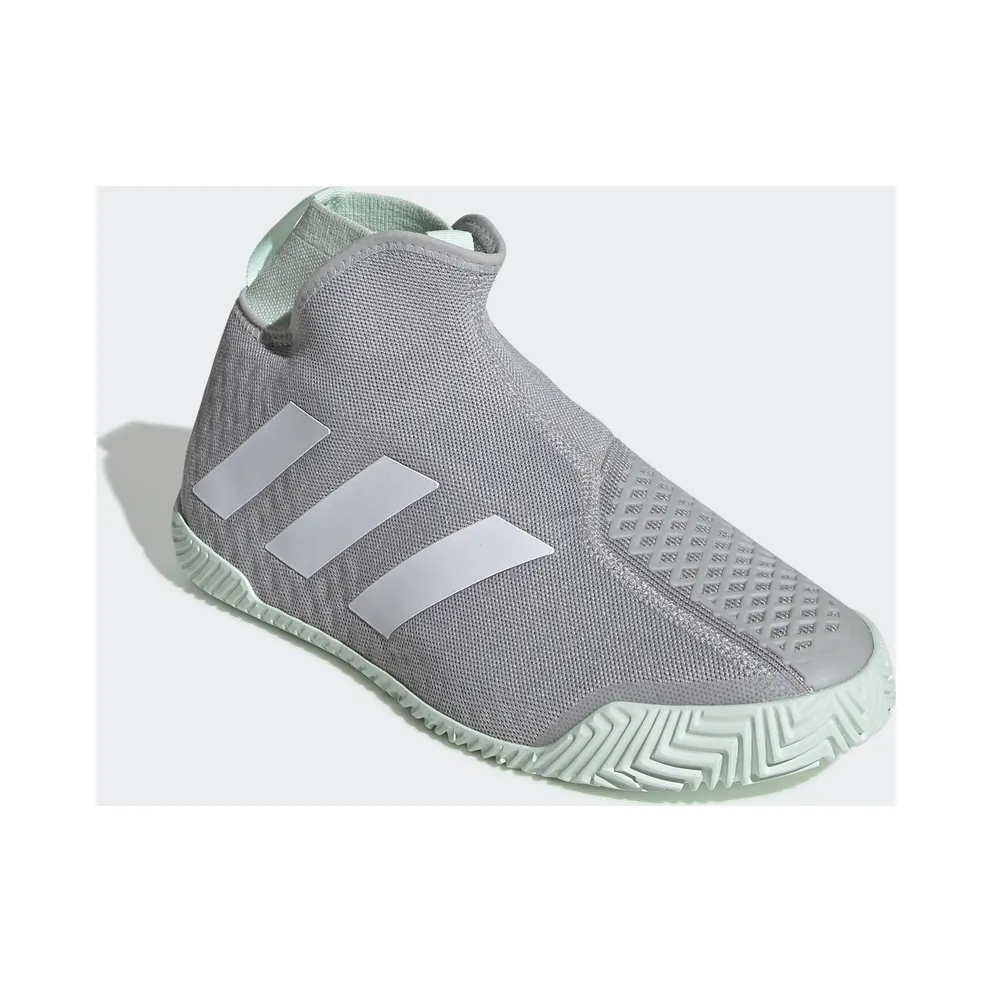 adidas Stycon Laceless Hard Court Grey Two Dash Green Grey Two/Cloud White/Dash Green (EG2211)