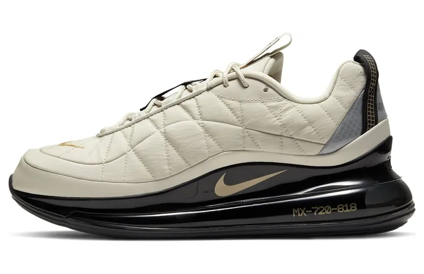 Nike MX-720-818 Light Bone / Metallic Gold / Black / Khaki (CV1640-001)