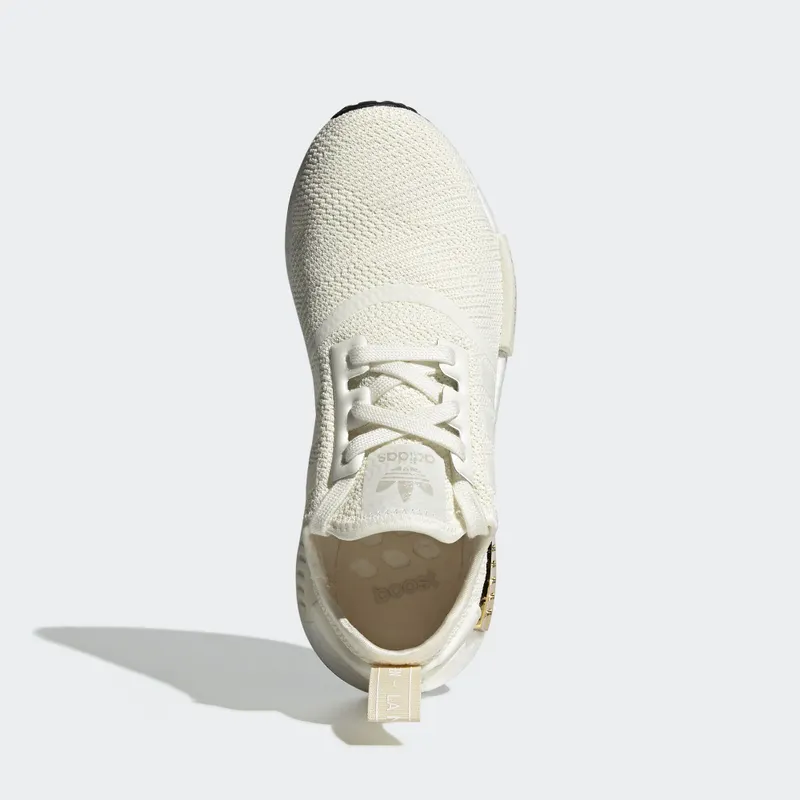 adidas NMD_R1 Off White (W) Off White/Off White/Gold Metallic (EE5174)