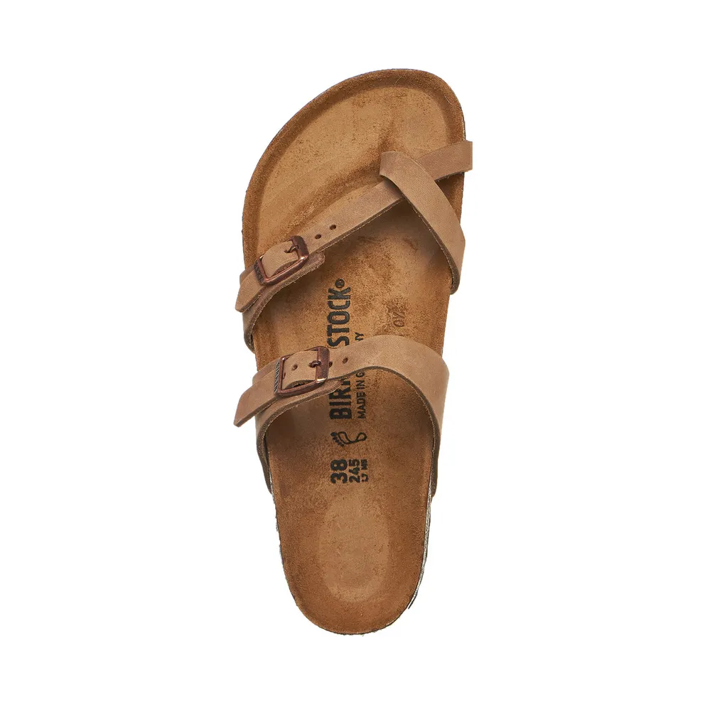 Birkenstock W Mayari Oiled Leather Tabacco Brown (1011433)