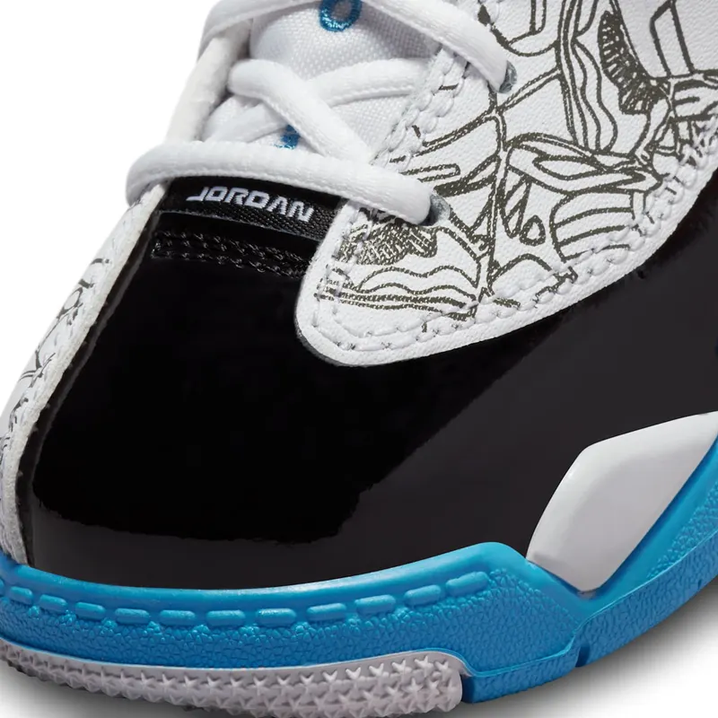 Jordan Dub Zero White Black Neutral Grey University Blue (DV1358-114)
