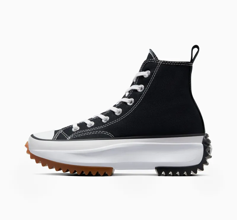 Converse Run Star Hike Hi Black White Gum (2019) (166800C)