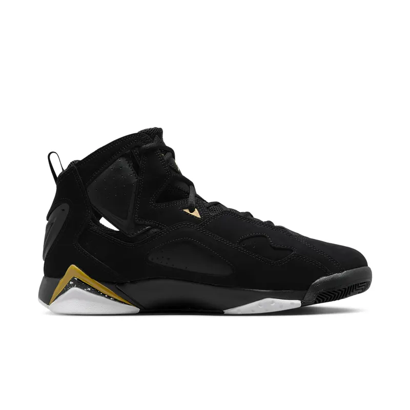 Jordan True Flight Black White Metallic Gold (342964-072)