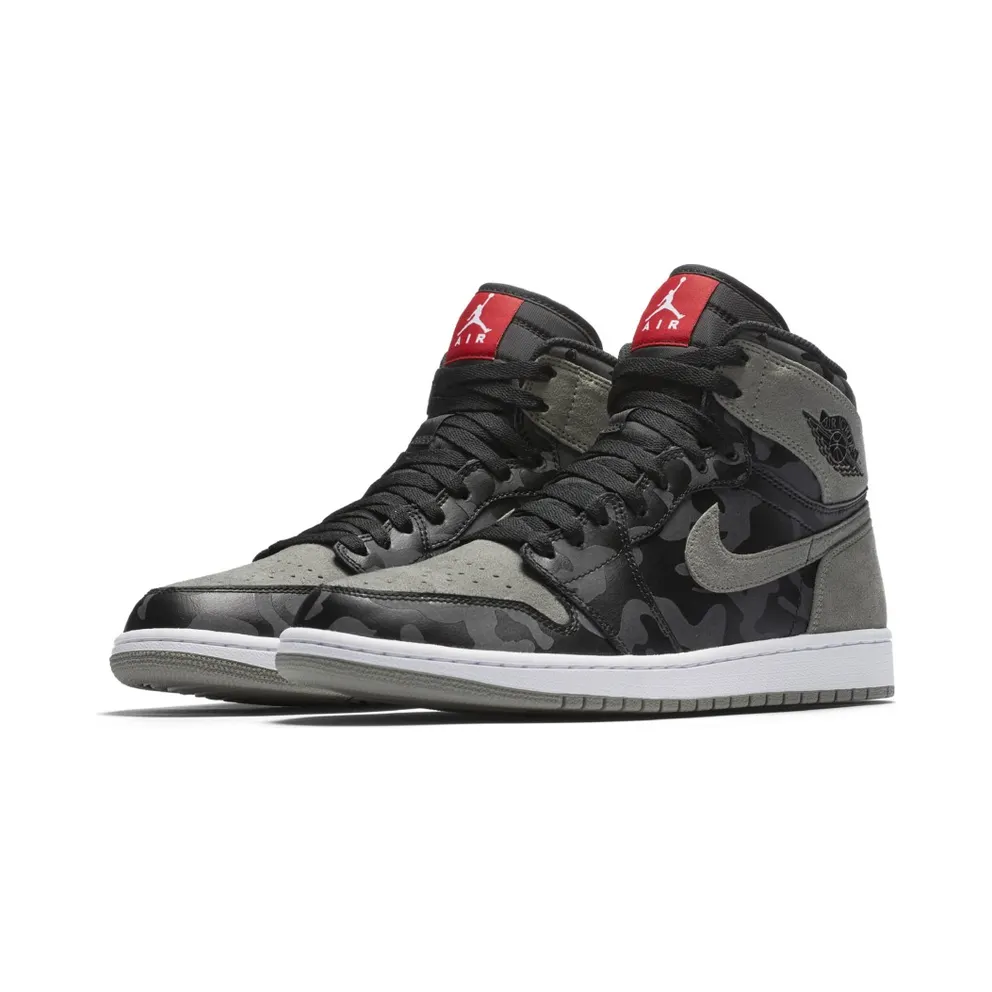 Jordan 1 Retro High Camo 3M Shadow Black/Black-Dark Stucco-White (AA3993-034)