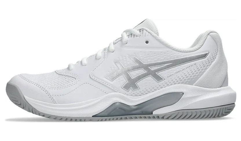 ASICS GEL-DEDICATE 9 PADEL “White / Pure Silver” (1042A318-101)